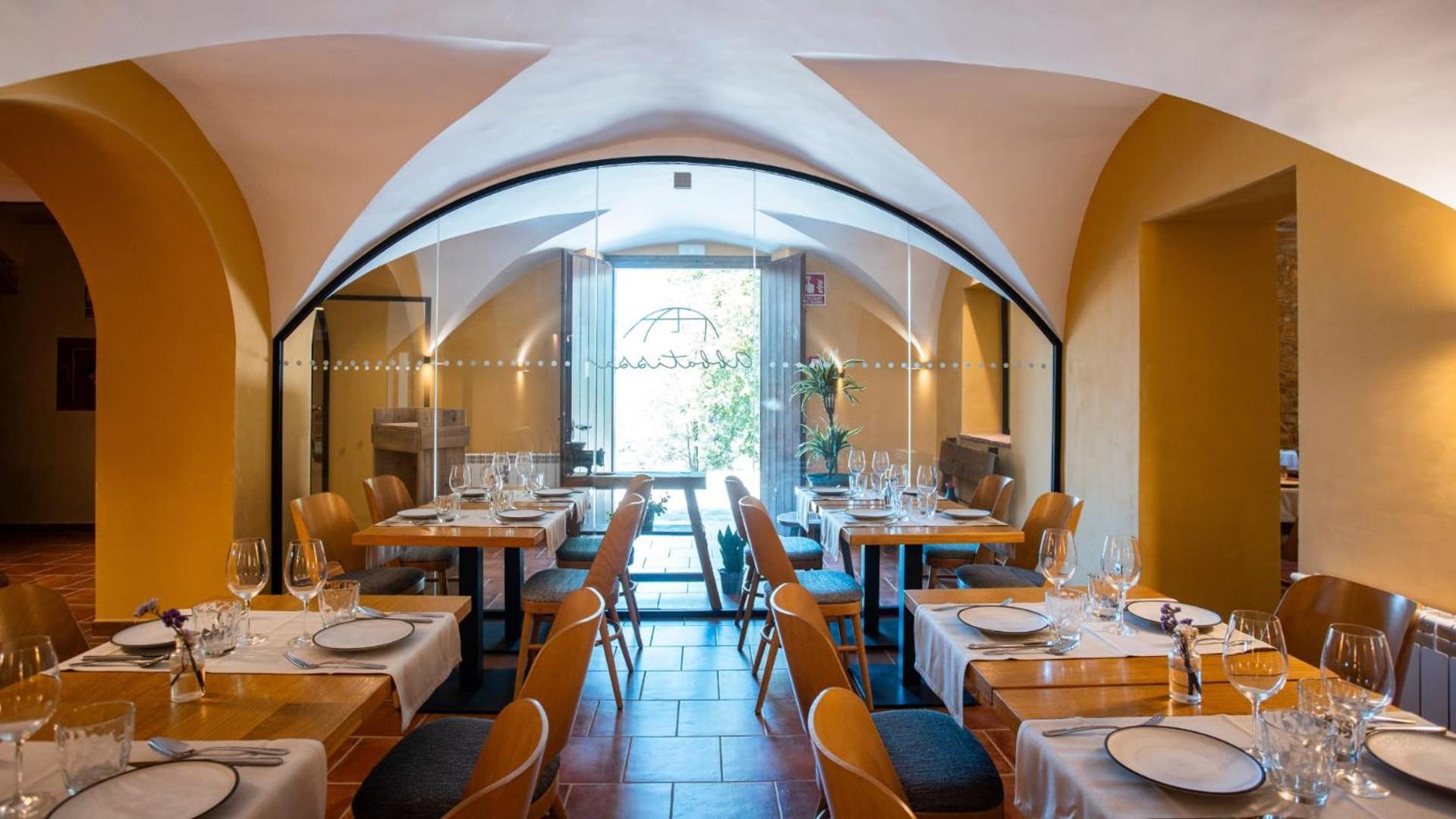 Abbatissa Hotel Restaurant Sant Joan de les Abadesses Exterior foto